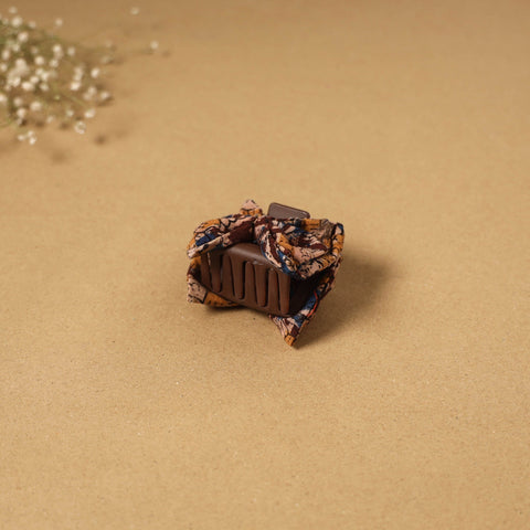 Handmade women’s bow hair claw clip 82 - handcrafted