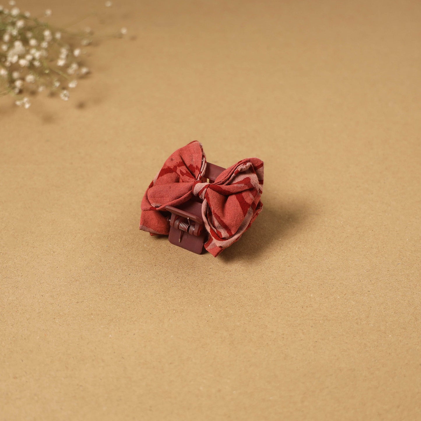 Handmade women’s bow hair claw clip 83 - handcrafted