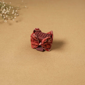 Handmade women’s bow hair claw clip 83 - handcrafted