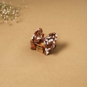 Handmade women’s bow hair claw clip 84 - handcrafted