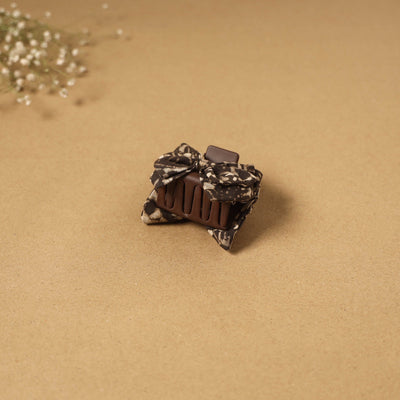 Handmade women’s bow hair claw clip 85 - handcrafted