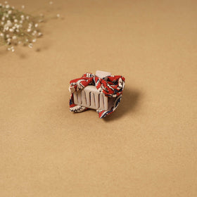 Handmade women’s bow hair claw clip 86 - handcrafted