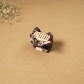 Handmade women’s bow hair claw clip 87 - handcrafted