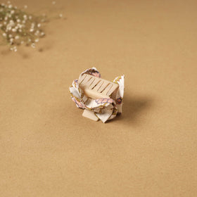 Handmade women’s bow hair claw clip 88 - handcrafted