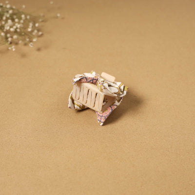 Handmade women’s bow hair claw clip 88 - handcrafted