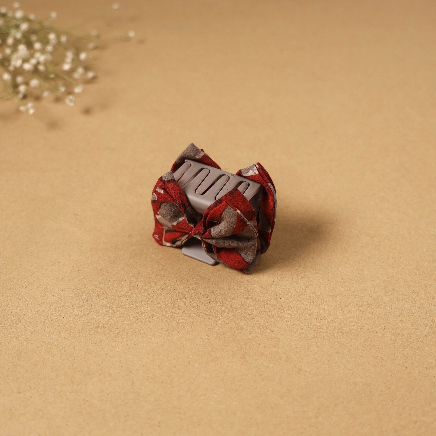 Handmade women’s bow hair claw clip 89 - handcrafted