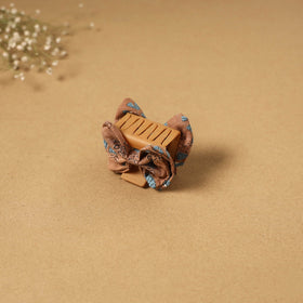 Handmade women’s bow hair claw clip 90 - handcrafted