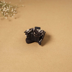 Handmade women’s bow hair claw clip 93 - handcrafted