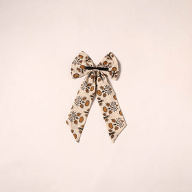 Handmade women’s bow hair clip 41 - handcrafted