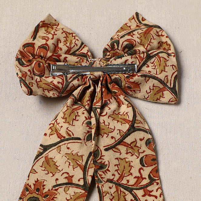 Handmade women’s bow hair clip 63 - handcrafted