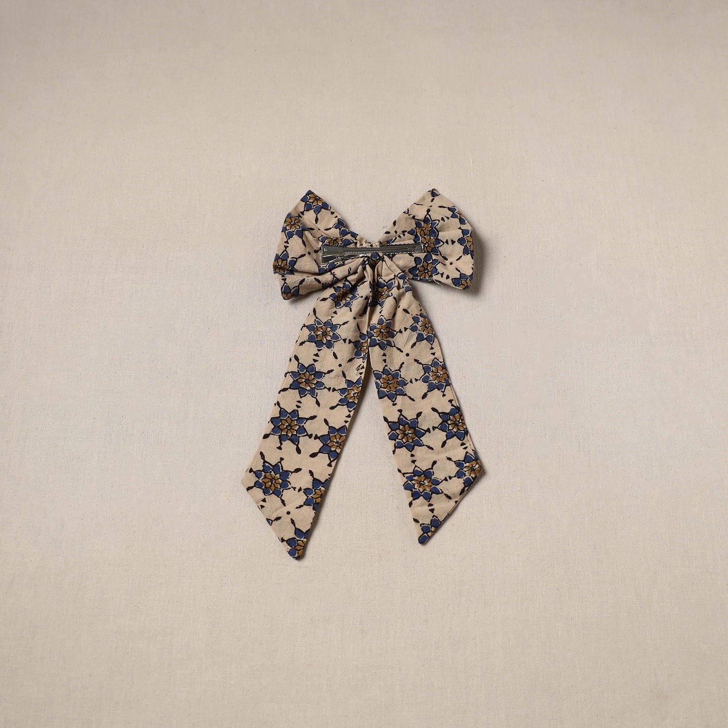 Handmade women’s bow hair clip 65 - handcrafted