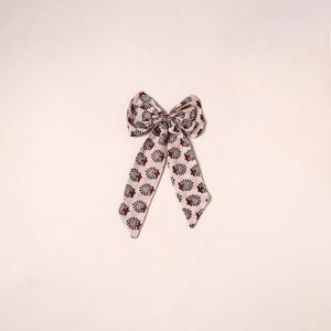 Handmade women’s bow hair clip 67 - handcrafted