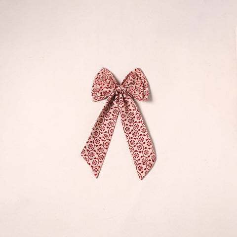 Handmade women’s bow hair clip 69 - handcrafted