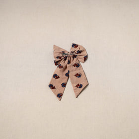Beige - handmade women’s bow hair clip 92 - handcrafted