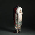 Handpainted madhubani handloom tussar cotton dupatta 01