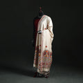 Handpainted madhubani handloom tussar cotton dupatta 07