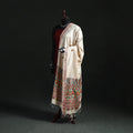 Handpainted madhubani handloom tussar cotton dupatta 08