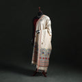 Handpainted madhubani handloom tussar cotton dupatta 28