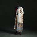 Handpainted madhubani handloom tussar cotton dupatta 29