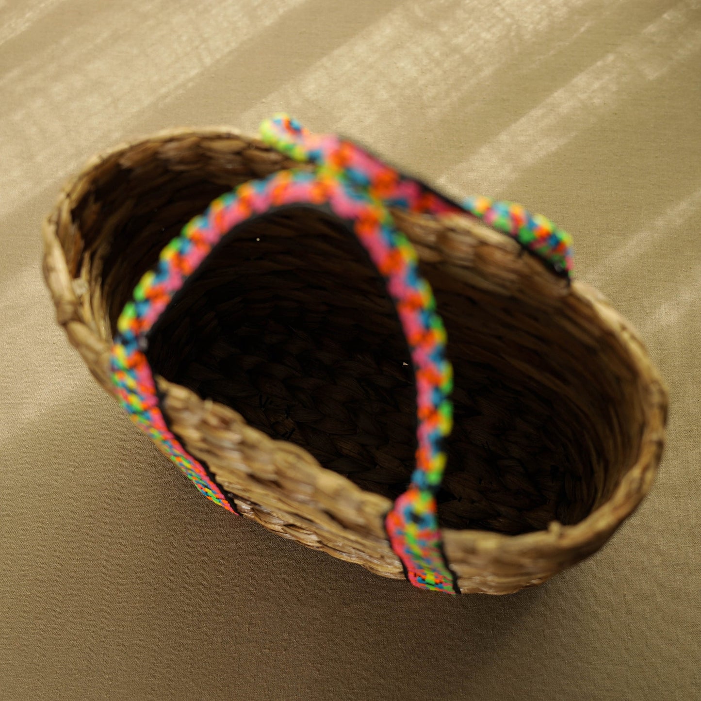 Eco-Friendly Handwoven Water Hyacinth Handbag for Women