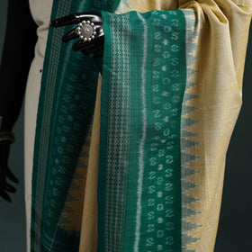 Ikat handloom cotton sambalpuri dupatta 10 - handcrafted