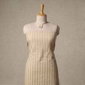Jacquard cotton 2pc unstitched dress material