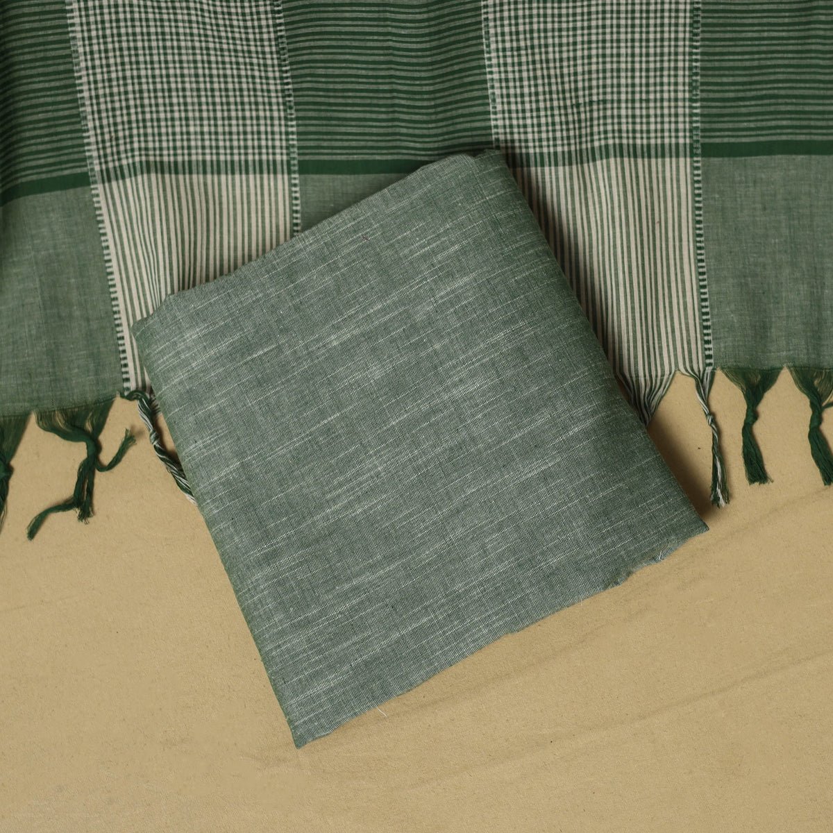 Jacquard cotton 3pc unstitched dress material 20