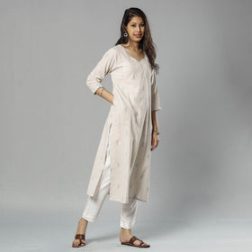 Buy Jacquard Cotton Straight Kurta 12 Online l iTokri.com