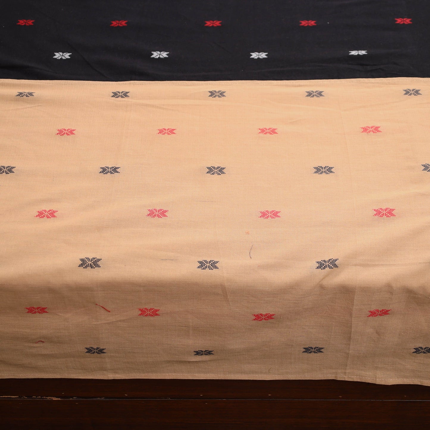 Buy Jacquard Patchwork Cotton Double Bed Cover with Pillow Covers (108 x 83 in) 32 Online at iTokri.com