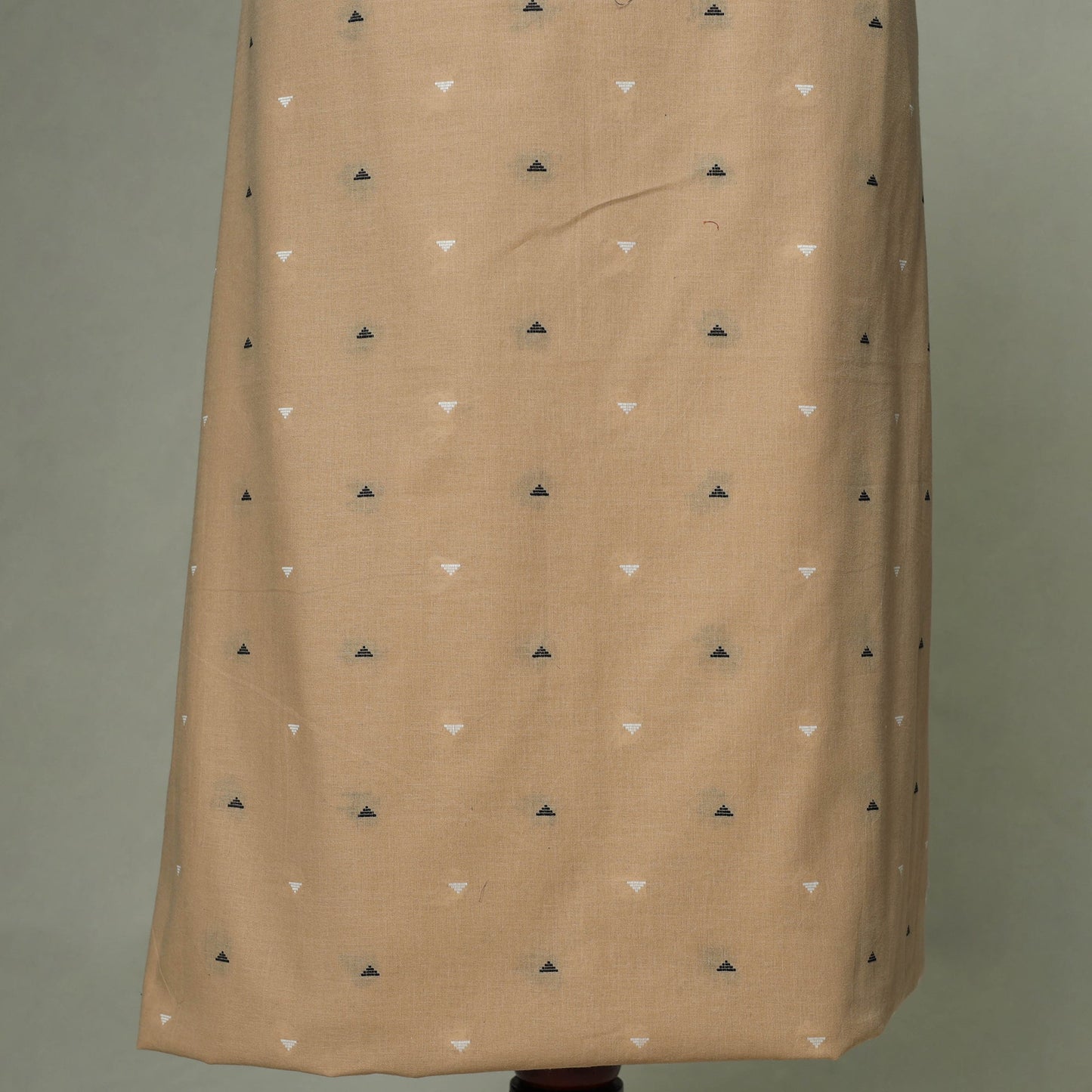Jacquard weave cotton patchwork unstitched kurta material