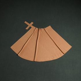 Jacquard weave cotton wrap around skirt 14 - handcrafted