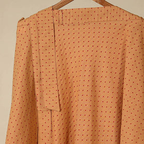 Beige - jacquard weave cotton wrap around skirt 35