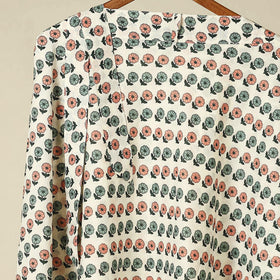 Beige - jaipur cotton wrap around skirt 55 - handcrafted