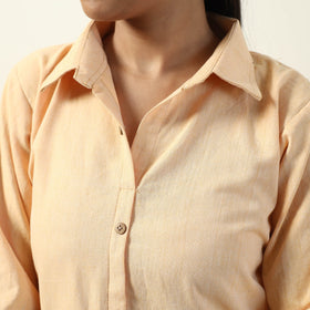 Buy Jhiri Handloom Cotton A-Line Long Kurta Online l iTokri.com