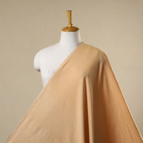 Beige - jhiri pure handloom cotton fabric 06 - handcrafted