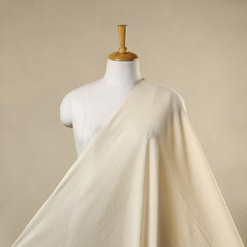 Beige - jhiri pure handloom cotton fabric 21 - handcrafted