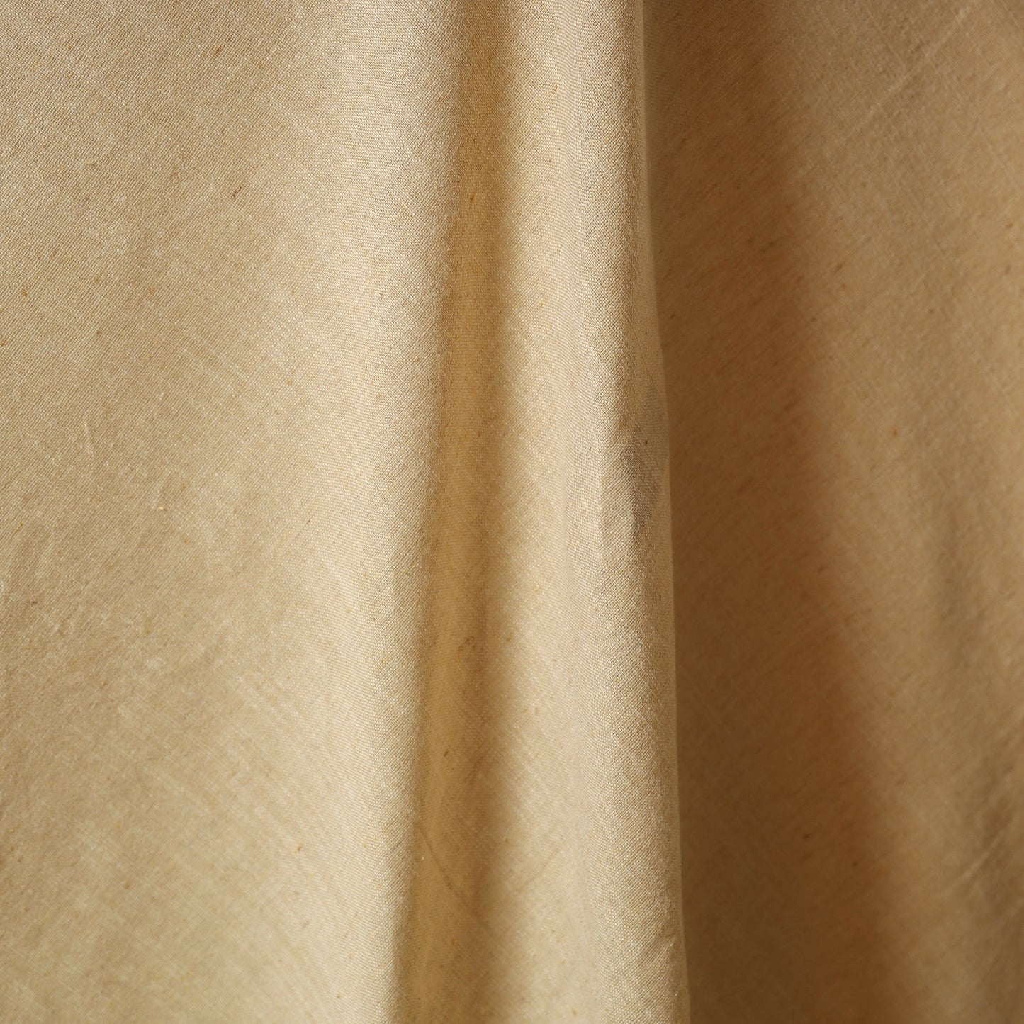 Beige - jhiri pure handloom cotton fabric 22 - handcrafted