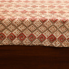Kalamkari patchwork cotton bedsheet set 45 - handcrafted