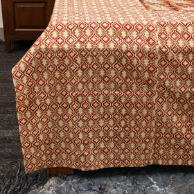 Kalamkari patchwork cotton bedsheet set 43 - handcrafted