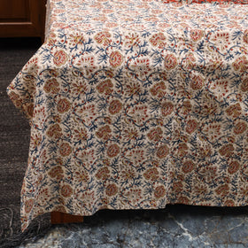 Kalamkari patchwork cotton bedsheet set 41 - handcrafted