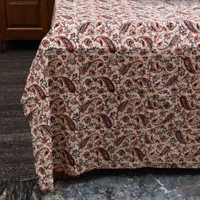 Kalamkari patchwork cotton bedsheet set 49 - handcrafted