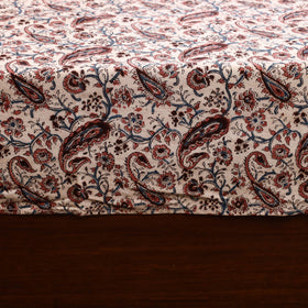 Kalamkari patchwork cotton bedsheet set 49 - handcrafted