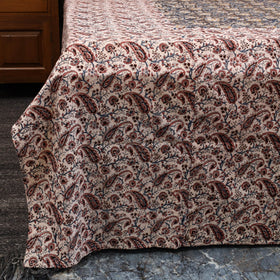 Kalamkari patchwork cotton bedsheet set 35 - handcrafted