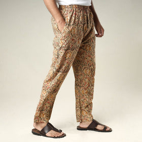 Buy  Kalamkari Block Printed Cotton Men’s Pyjama Online l iTokri.com