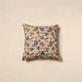 Kalamkari cotton cushion cover 39 - handcrafted