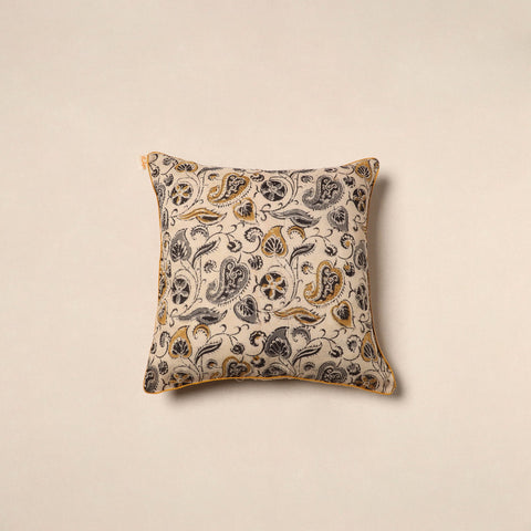 Kalamkari cotton cushion cover 39 - handcrafted