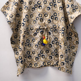 Beige - kalamkari cotton kids kaftan (3-4 years) 68