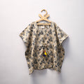 Beige - kalamkari cotton kids kaftan (3-4 years) 68