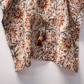 Beige - kalamkari cotton kids kaftan (3-4 years) 75