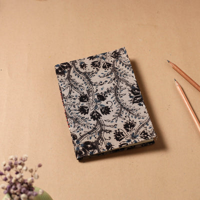 Buy Kalamkari Fabric Cover Handmade Paper Notebook Online at iTokri.com
